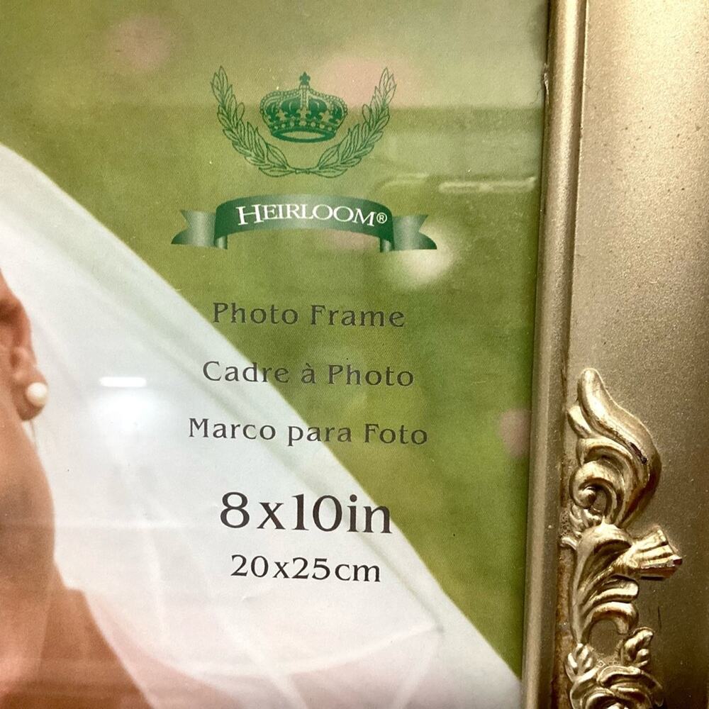 Gold Roses Photo Frame - Picture 2 of 5